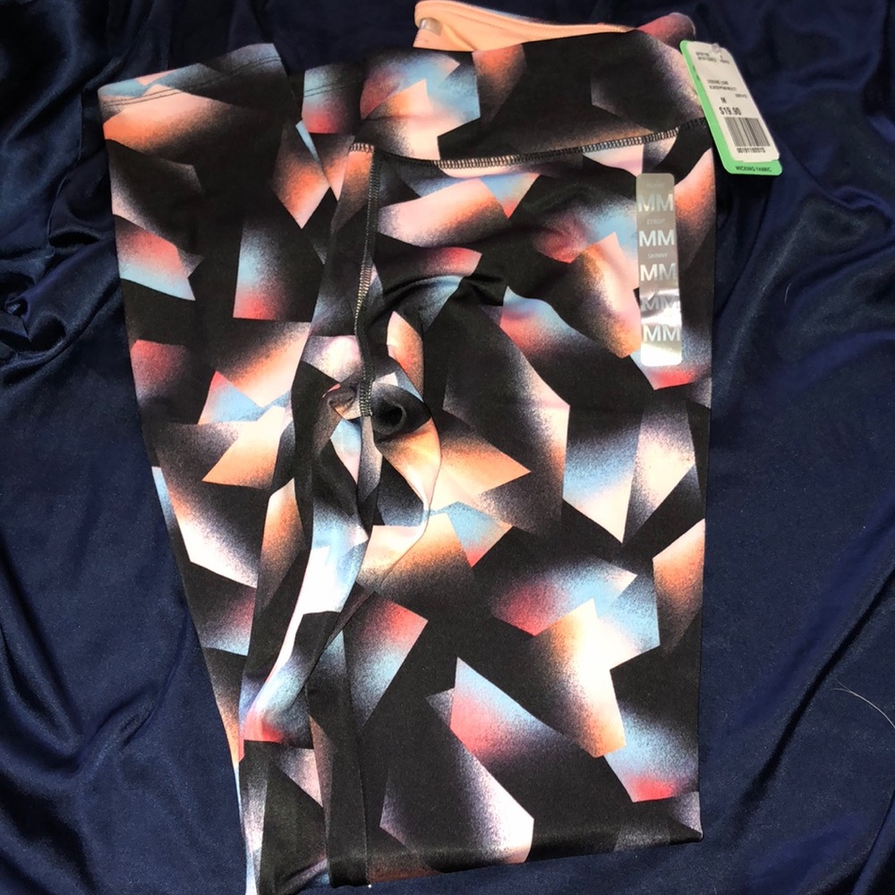 Multicolor printed leggings